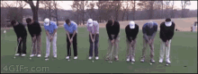 golf hole synchronize