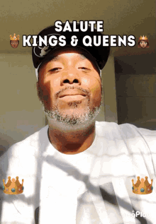 Salute King Queen Salute Kq GIF
