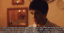 The Perks Of Being A Wall Flower Logan Lerman GIF - The Perks Of Being A Wall Flower Logan Lerman Charlie GIFs