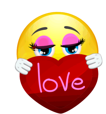 Love You This Much Heart Sticker - Love You This Much Heart Emoji Stickers