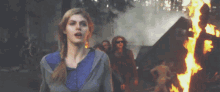 Annabeth Chase Fire GIF - Annabeth Chase Fire Percy Jackson GIFs
