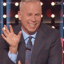Wait A Second Gerry Dee GIF - Wait A Second Gerry Dee Family Feud Canada GIFs