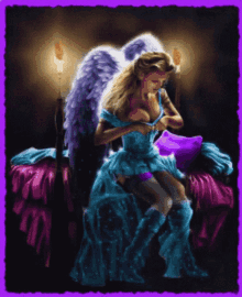 Angel Good Night GIF - Angel Good Night Fantasy GIFs