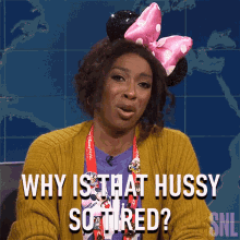 Why Is That Hussy So Tired Pauline GIF - Why Is That Hussy So Tired Pauline Saturday Night Live GIFs