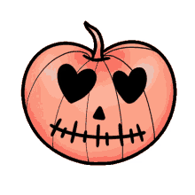 heart pumpkin