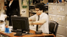 frustrated computer gif