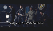 Codzombies Gather Up GIF - Codzombies Zombies Gather Up GIFs