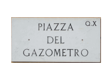 Piazza Del Gazometro Gazometro Sticker - Piazza Del Gazometro Gazometro Roma Stickers