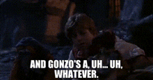 Gonzo Whatever GIF - Gonzo Whatever GIFs