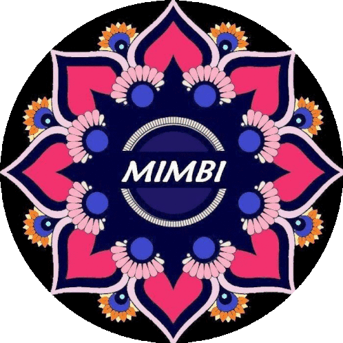 Mimbi Logo Sticker - Mimbi Logo Flower Stickers