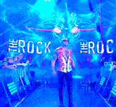 The Rock Entrance Smackdown 2024 GIF