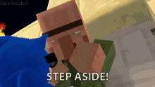Step Aside Sonic GIF - Step Aside Sonic Villager GIFs