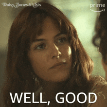Well Good Daisy Jones GIF - Well Good Daisy Jones Riley Keough GIFs