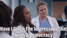 Greys Anatomy Miranda Bailey GIF - Greys Anatomy Miranda Bailey Democracy GIFs