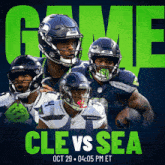 Seattle Seahawks Vs. Cleveland Browns Pre Game GIF