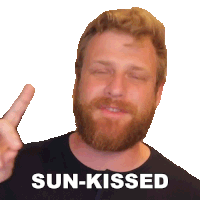 Sun Kissed Grady Smith Sticker - Sun Kissed Grady Smith Kissed By The Sun Stickers