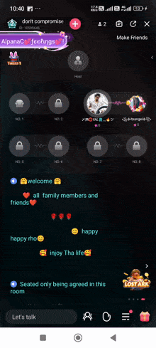 a screenshot of a phone screen that says 10:40