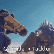 Godzilla Tackler GIF - Godzilla Tackler GIFs