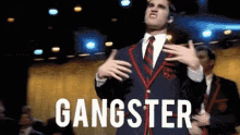 Gangster GIF - Glee Darren Criss Blaine Anderson GIFs