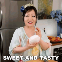 Sweet And Tasty Emily Kim GIF - Sweet And Tasty Emily Kim Maangchi GIFs