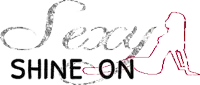 a logo for jazz shine on with a drawing of a person