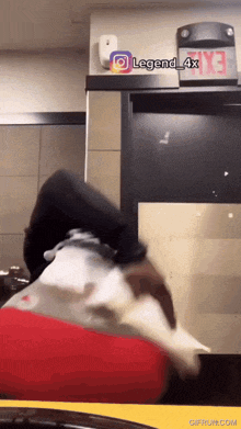 a gif from legend_4x shows a person being thrown in the air