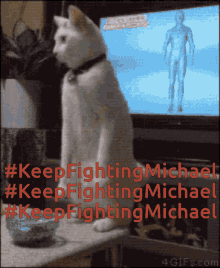 Michael Keep Fighting Michael GIF - Michael Keep Fighting Michael Single Hole Punch Man GIFs