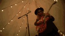 Playing Music The Marcus King GIF - Playing Music The Marcus King The Well Song GIFs