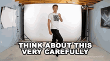 Think About This Very Carefully Corey Vidal GIF - Think About This Very Carefully Corey Vidal Think About GIFs