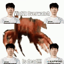 Viol2t Overwatch League GIF - Viol2t Overwatch League Crab Rave GIFs