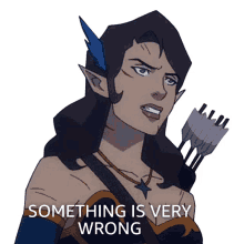 something is very wrong vexahlia the legend of vox machina somethings not right theres something fishy about it