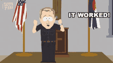 It Worked Pastor Philips GIF - It Worked Pastor Philips South Park GIFs