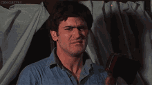 Bruce Campbell With The Dirty Look GIF