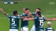 Deyverson Palmeiras GIF - Deyverson Palmeiras Group Hug GIFs