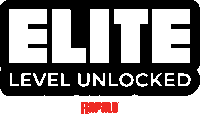 a logo for elite level unlocked by rapala
