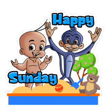 Happy Sunday Raju GIF - Happy Sunday Raju Jaddu GIFs