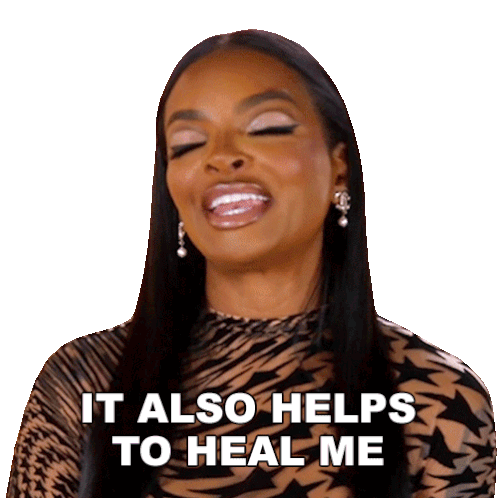 It Also Helps To Heal Me Brooke Bailey Sticker - It Also Helps To Heal Me Brooke Bailey Basketball Wives Stickers