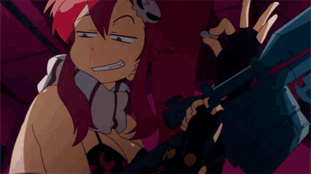 Tengen Toppa Gurren Lagann  Yoko littner, Gurren lagann, Anime