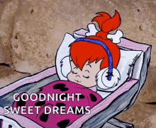 Sweet Dreams Goodnight GIF - Sweet Dreams Goodnight The Flintstones GIFs