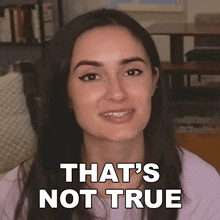 That'S Not True Ashleigh Ruggles Stanley GIF - That'S Not True Ashleigh Ruggles Stanley The Law Says What GIFs