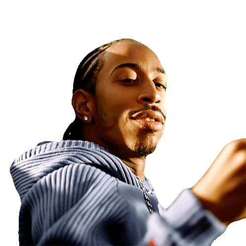 Come Here Ludacris Sticker - Come Here Ludacris Rollout My Business Song Stickers