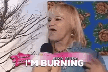 Im Burning Interview GIF - Im Burning Interview Bixa Muda GIFs