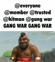 Everyone Member Trusted Hitman Gang War Gang War Gang War Now GIF - Everyone Member Trusted Hitman Gang War Gang War Gang War Now GIFs