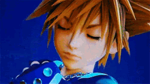 Sora Kingdom Of Hearts GIF - Sora Kingdom Of Hearts Sword GIFs