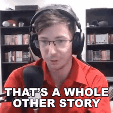 Thats A Whole Other Story Justin Mcclanahan GIF - Thats A Whole Other Story Justin Mcclanahan Jmactucker GIFs