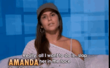 Amanda Hates Being Trapped In The Big Brother House With Jessie GIF - Bigbrother Girlfight Slap Her In The Face GIFs