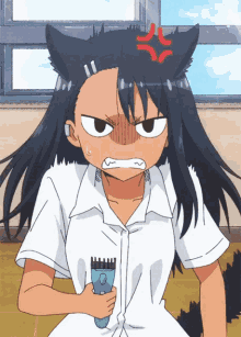 Nagatoro Cat Girl GIF