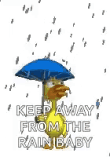 Rain Duck GIF - Rain Duck Keep Away GIFs