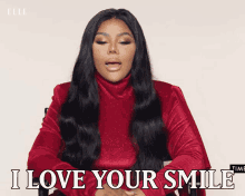 I Love Your Smile Lil Kim GIF - I Love Your Smile Lil Kim I Love The Way You Smile GIFs