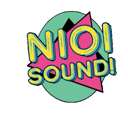 Nioi Sound Retro Sticker - Nioi Sound Retro Hawaii Stickers